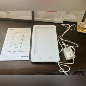 NWOB HappyLight Lumi Plus White Therapy Lamp